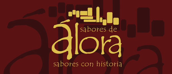 Logotipo de Sabores de Álora, sabores con historia