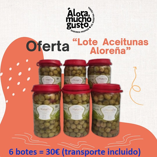 Aceituna Aloreña DOP Estilo Tradicional 750GR